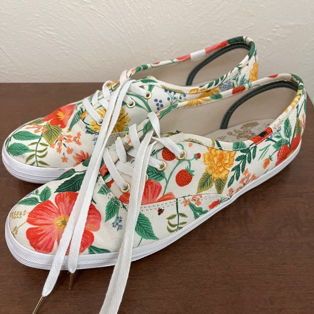 Keds x Rifle Paper Co. Botanical Champion Sneakers